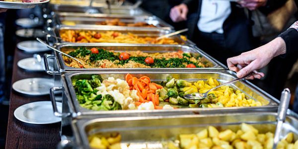istockphoto-637765812-612x612 Cuisine Culinary Buffet Dinner Catering Dining Food Celebration Party Concept. Group of people in all you can eat catering buffet food indoor in luxury restaurant with meat and vegetables.